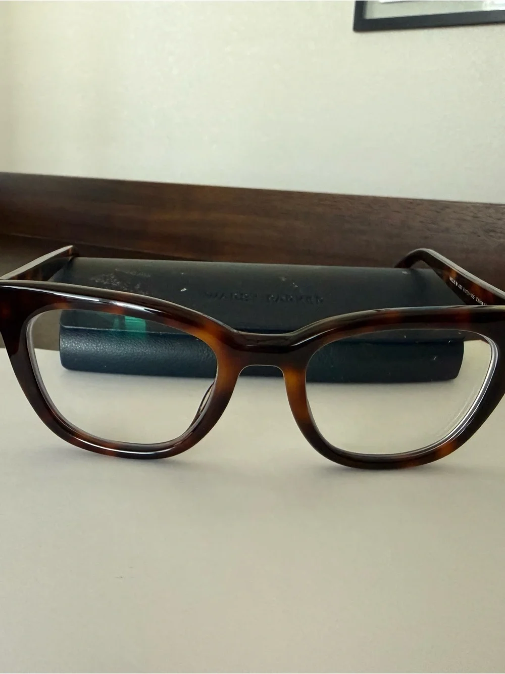 Warby Parker Eyeglasses -Hollis in Cola Tortoise